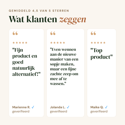 Afwasmiddel: echte klanten