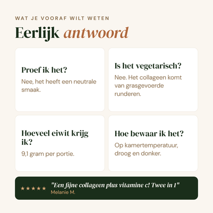 Grasgevoerde Rundercollageen: eerlijk antwoord