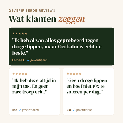 Lippenbalsem: echte klanten