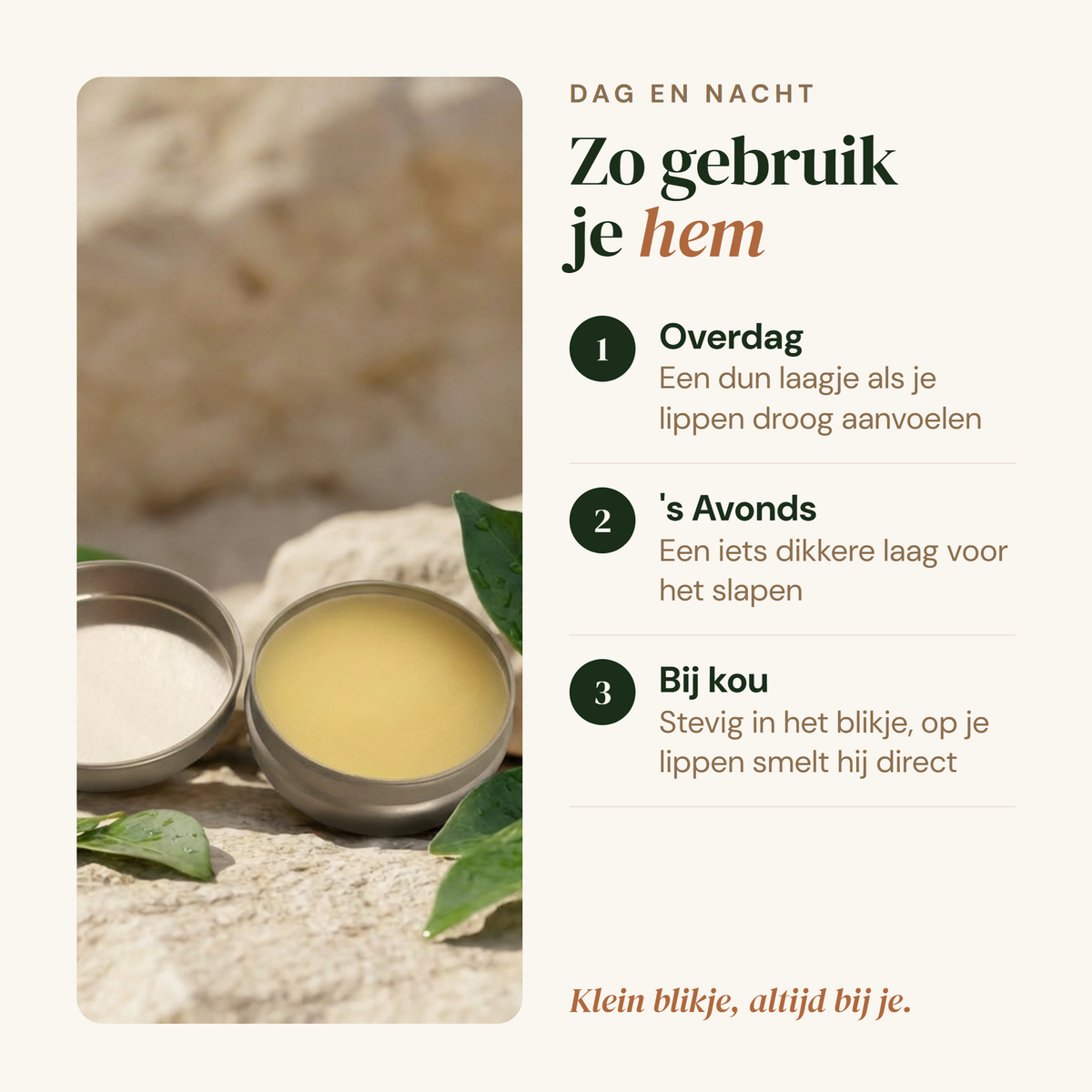 Lippenbalsem: zo gebruik je het