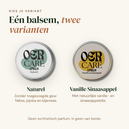 Lippenbalsem: twee varianten