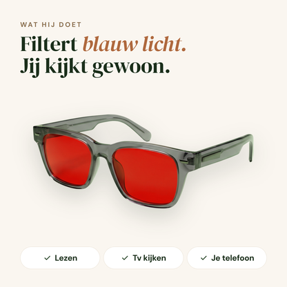 Oerbril: filtert blauw licht