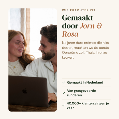 Oercrème, gemaakt door Jorn en Rosa