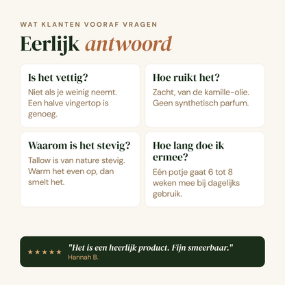 Oercrème Vitamine E: eerlijk antwoord