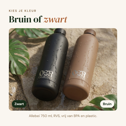 Oerfles: bruin of zwart