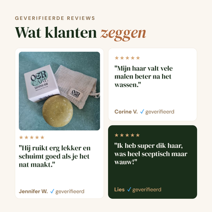 Shampoo Bar: echte klanten