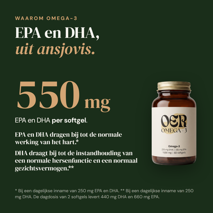 Omega 3: epa en dha